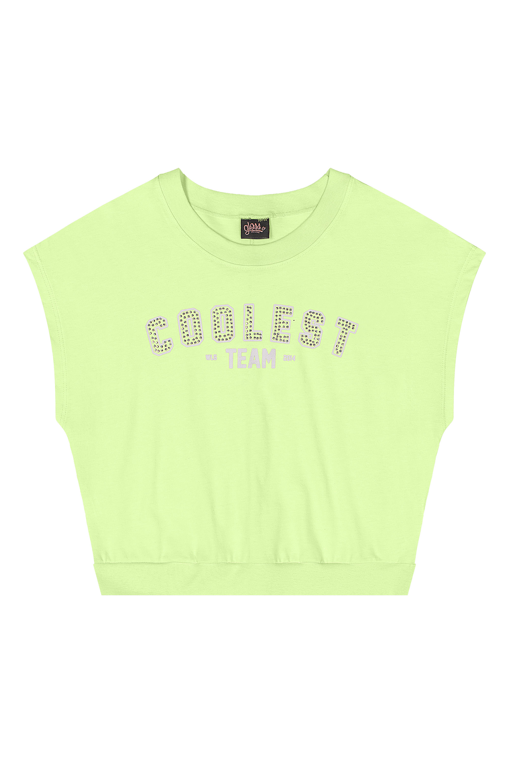 Conjunto Juvenil com Blusa e Short em Moletom para Menina (Verde) Gloss - Imagem 21